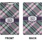 Plaid with Pop Clipboard (Legal) (Front + Back)