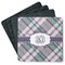 Plaid with Pop Coaster Rubber Back - Main