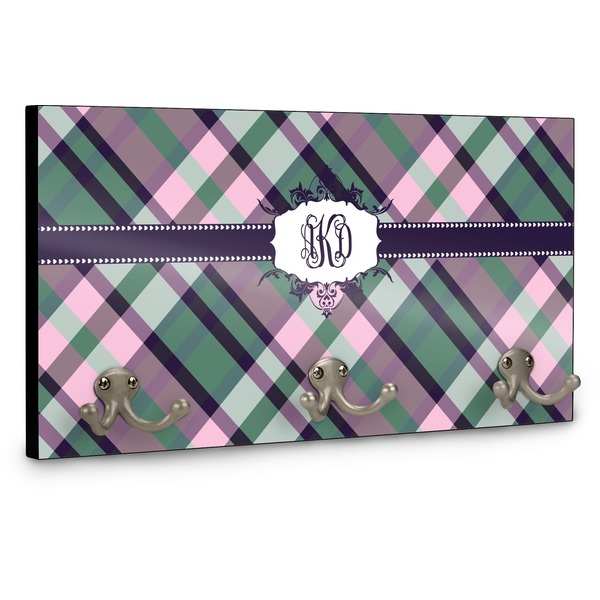 Plaid with Pop Coat Hanger Main