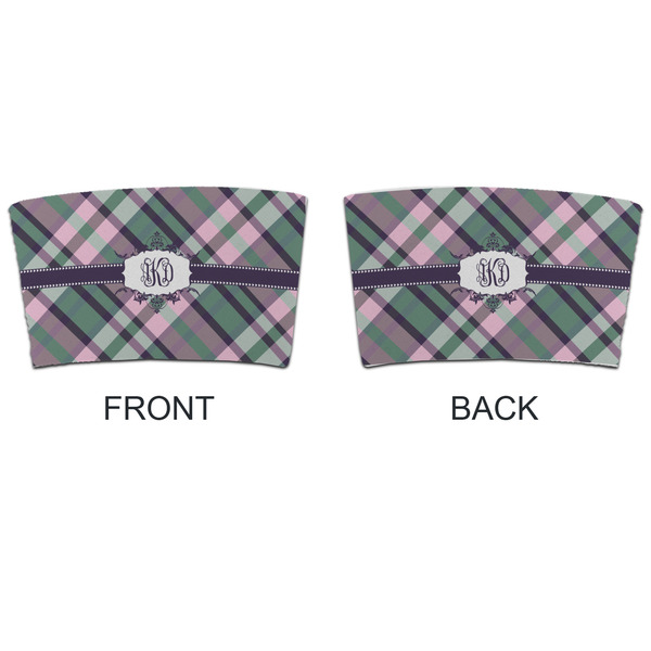 Plaid with Pop Coffee Cup Sleeve - APPROVAL