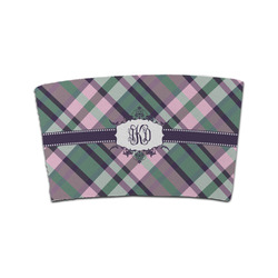 Plaid with Pop Coffee Cup Sleeve (Personalized)