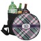 Plaid with Pop Collapsible Personalized Cooler & Seat