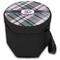Plaid with Pop Collapsible Personalized Cooler & Seat (Closed)