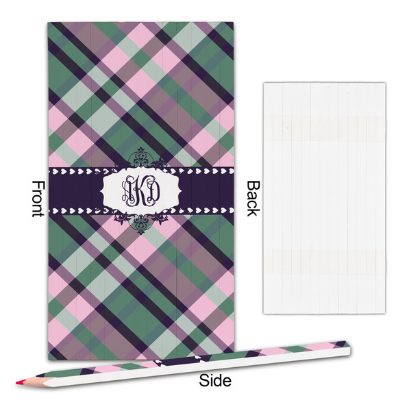 Plaid with Pop Colored Pencils - Approval