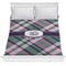 Plaid with Pop Comforter - Full / Queen (Personalized)