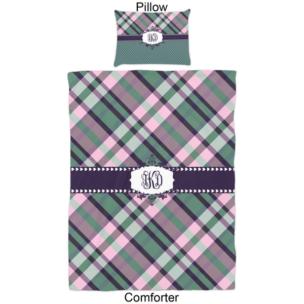 Plaid with Pop Comforter Set - Twin - Approval