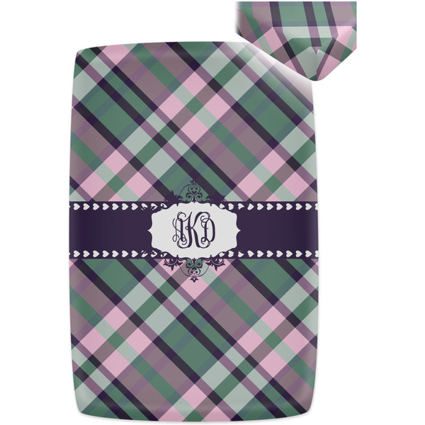 Plaid with Pop Crib Fitted Sheet - Apvl