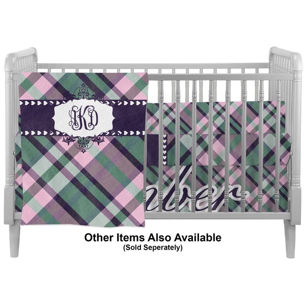 Plaid with Pop Crib - Profile Sold Seperately