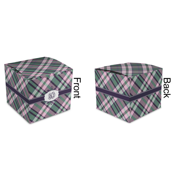 Plaid with Pop Cubic Gift Box - Approval
