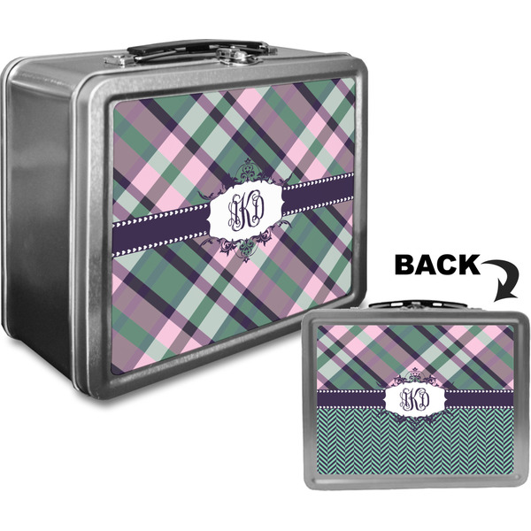 Plaid with Pop Custom Lunch Box / Tin Approval