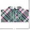 Plaid with Pop Custom Shape Iron On Patches - L - APPROVAL