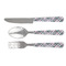 Plaid with Pop Cutlery Set - FRONT