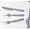Plaid with Pop Cutlery Set - w/ PLATE