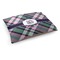 Plaid with Pop Dog Bed - Medium w/ Monogram