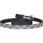 Plaid with Pop Dog Leash (Personalized)