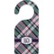 Plaid with Pop Door Hanger (Personalized)