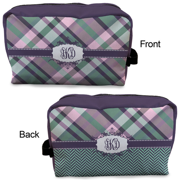 Plaid with Pop Dopp Kit - Approval