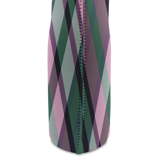 Plaid with Pop Double Wine Tote - DETAIL 2 (new)