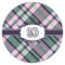 Plaid with Pop Drink Topper - Large - Single