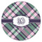 Plaid with Pop Drink Topper - Small - Single