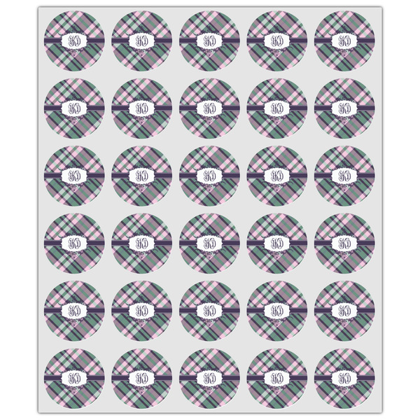 Plaid with Pop Drink Topper - XSmall - Set of 30