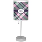 Plaid with Pop Lamp with Drum Shade (Personalized)