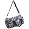Plaid with Pop Duffle bag with side mesh pocket