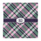 Plaid with Pop Duvet Cover - Queen - Front