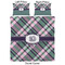 Plaid with Pop Duvet Cover Set - Queen - Approval
