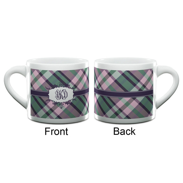 Plaid with Pop Espresso Cup - 6oz (Double Shot) (APPROVAL)