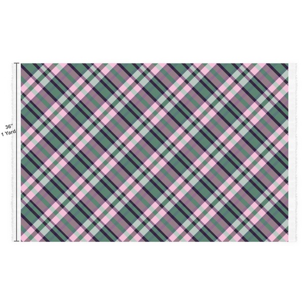 Plaid with Pop Fabric Full Yard