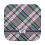 Plaid with Pop Face Towel (Personalized)