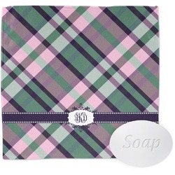 Plaid with Pop Washcloth (Personalized)