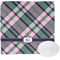 Plaid with Pop Washcloth (Personalized)