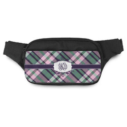 Plaid with Pop Fanny Pack - Modern Style (Personalized)