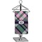 Plaid with Pop Finger Tip Towel (Personalized)
