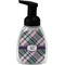 Plaid with Pop Foam Soap Bottle - Black (Personalized)