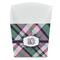Plaid with Pop French Fry Favor Box - Front View