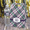 Plaid with Pop Gable Favor Box - In Context