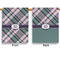 Plaid with Pop Garden Flags - Large - Double Sided - APPROVAL