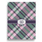 Plaid with Pop Garden Flags - Large - Single Sided - FRONT