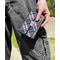 Plaid with Pop Genuine Leather Womens Wallet - In Context