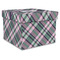Plaid with Pop Gift Boxes with Lid - Canvas Wrapped - X-Large - Front/Main
