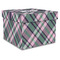 Plaid with Pop Gift Boxes with Lid - Canvas Wrapped - XX-Large - Front/Main