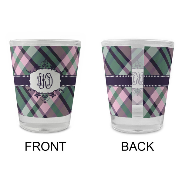 Plaid with Pop Glass Shot Glass - Standard - APPROVAL