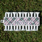Plaid with Pop Golf Tees & Ball Markers Set - Front