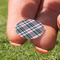 Plaid with Pop Golf Tees & Ball Markers Set - Marker