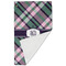 Plaid with Pop Golf Towel - Folded (Large)