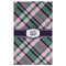 Plaid with Pop Golf Towel - Front (Large)