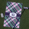 Plaid with Pop Golf Towel Gift Set - Main